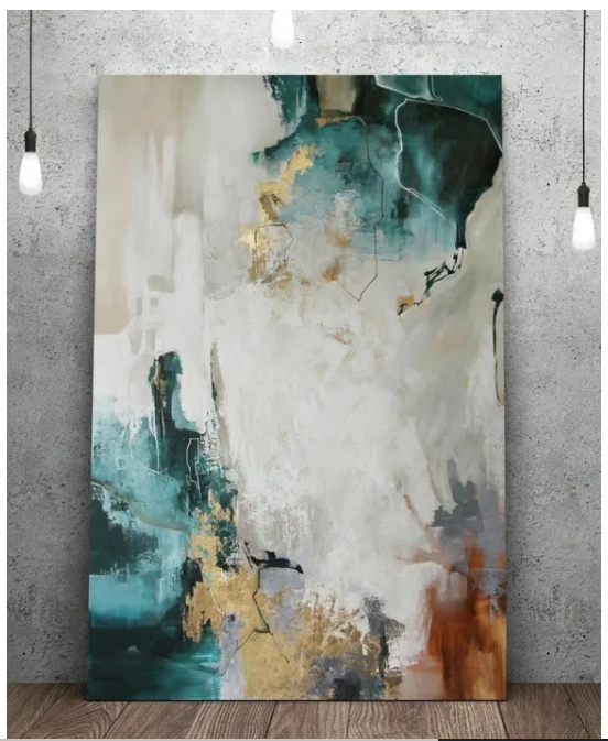 lukisan abstrak minimalis